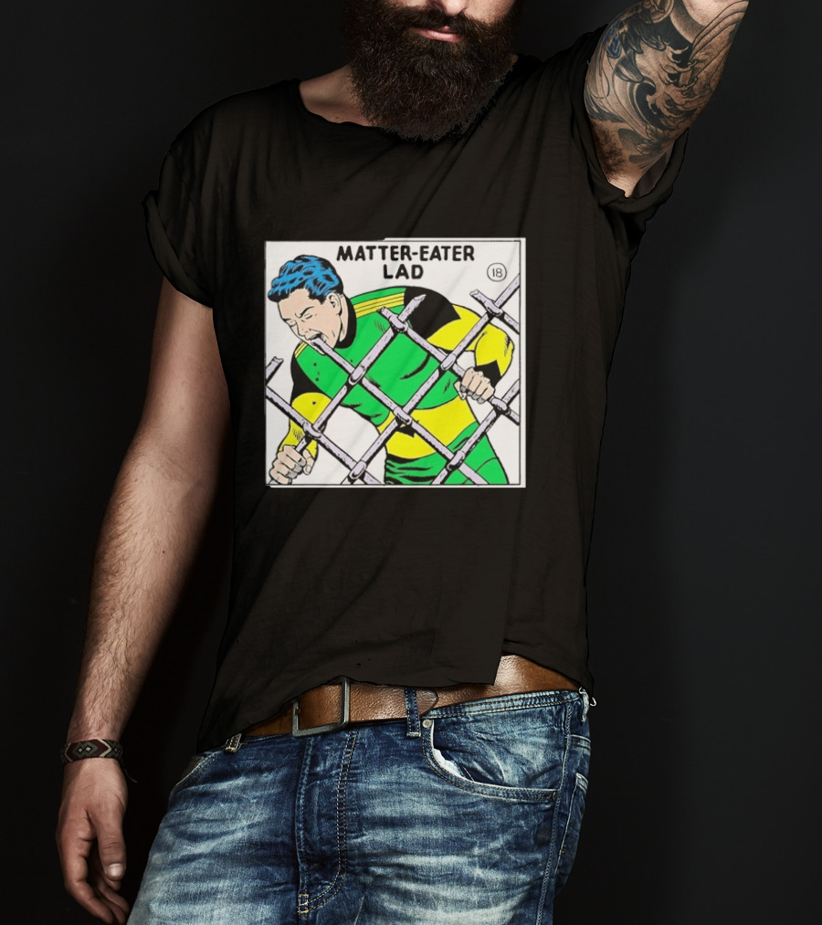 Matter Eater Lad DC Comics Retro Comic Book Panel T-Shirt