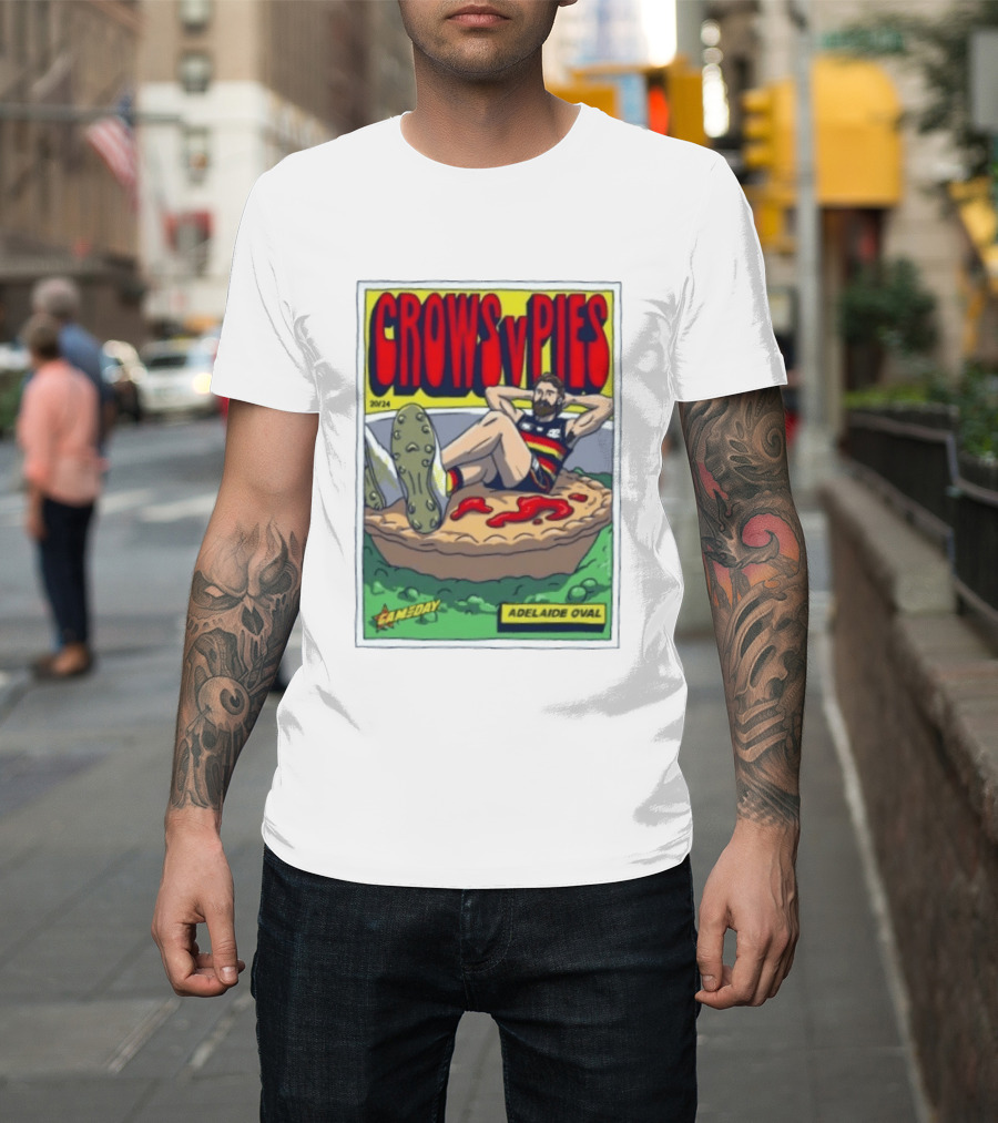 Crows V Pies Adelaide Oval Gameday 20/24 T-Shirt