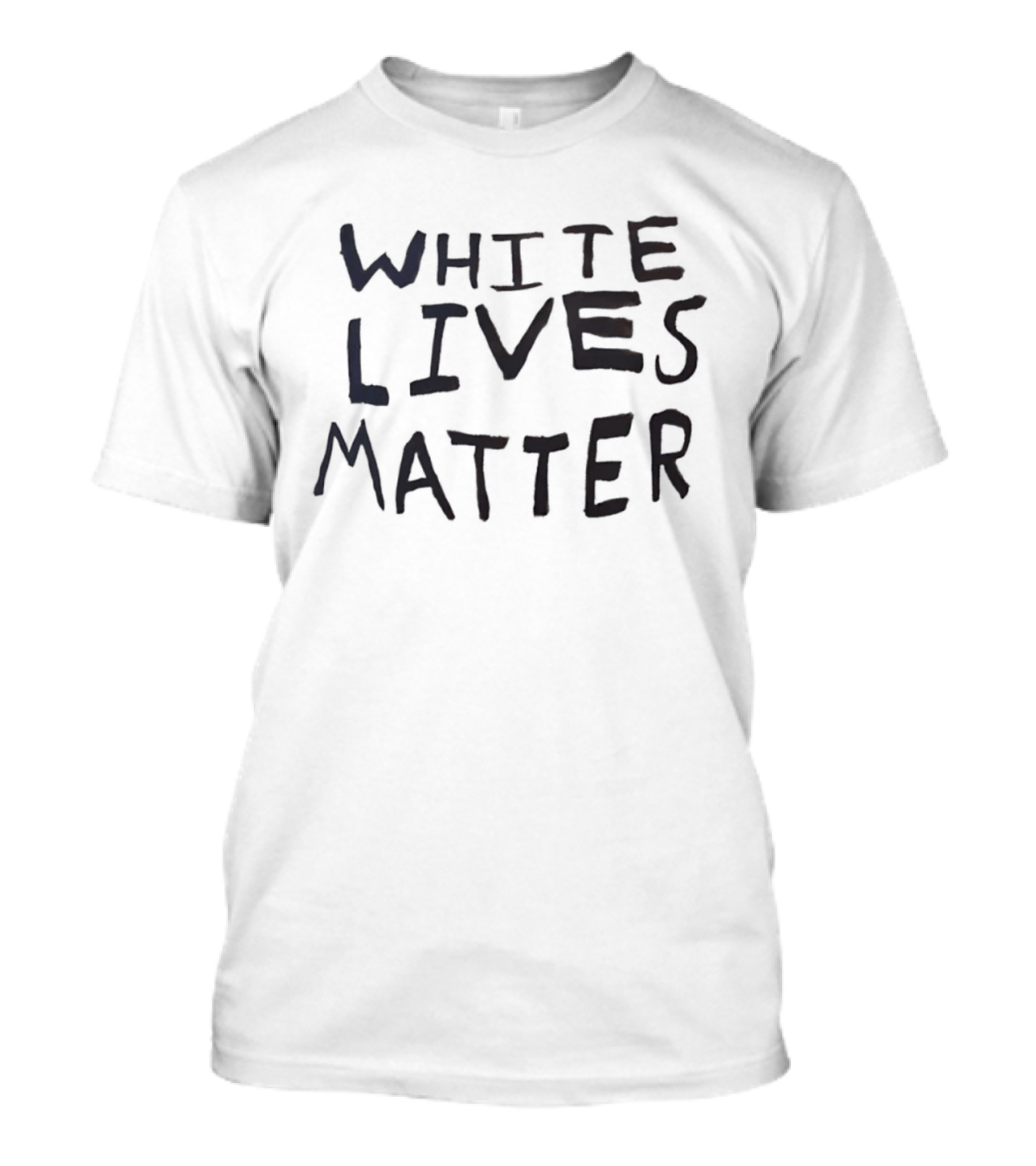 White Lives Matter WLM Political T-Shirt