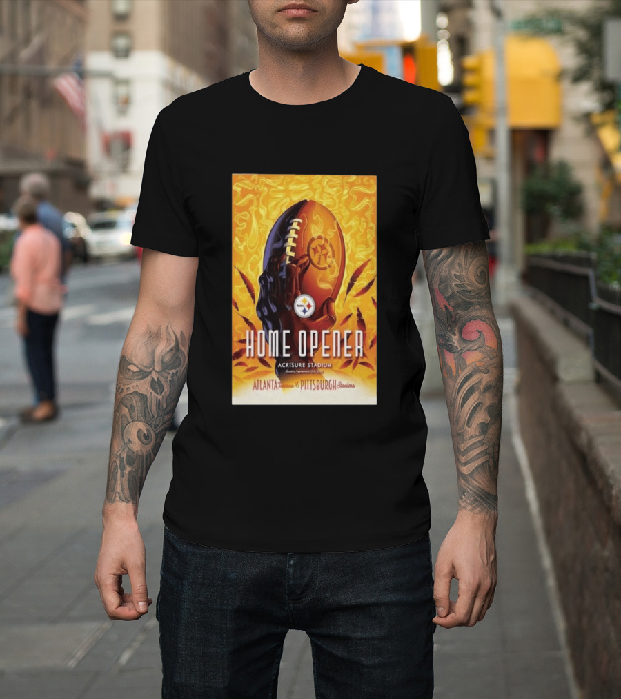 Atlanta Falcons Vs Pittsburgh Steelers Home Opener Acrisure Stadium September 13 2026 T-Shirt