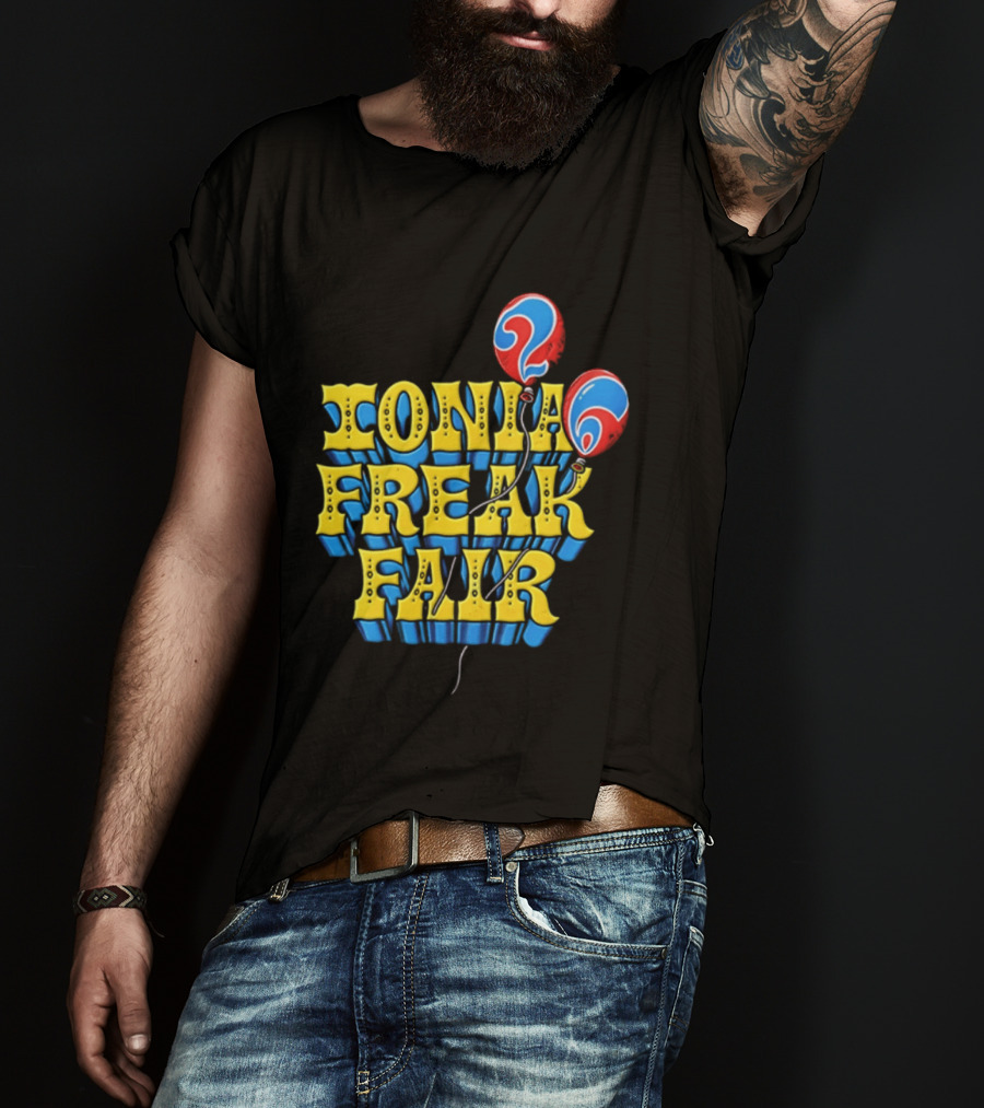 Billy Strings Ionia Freak Fair Music Festival Balloons 2024 T-Shirt