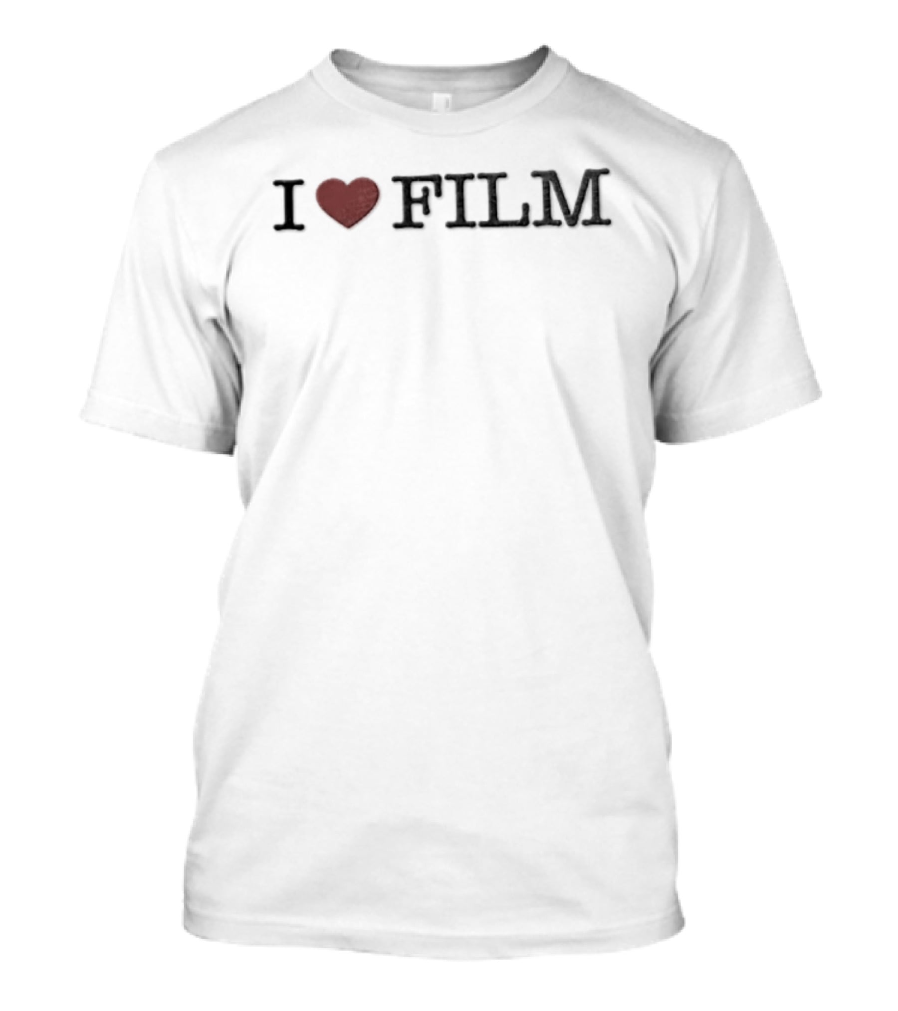 I Love Film Heart Icon Movie T-Shirt