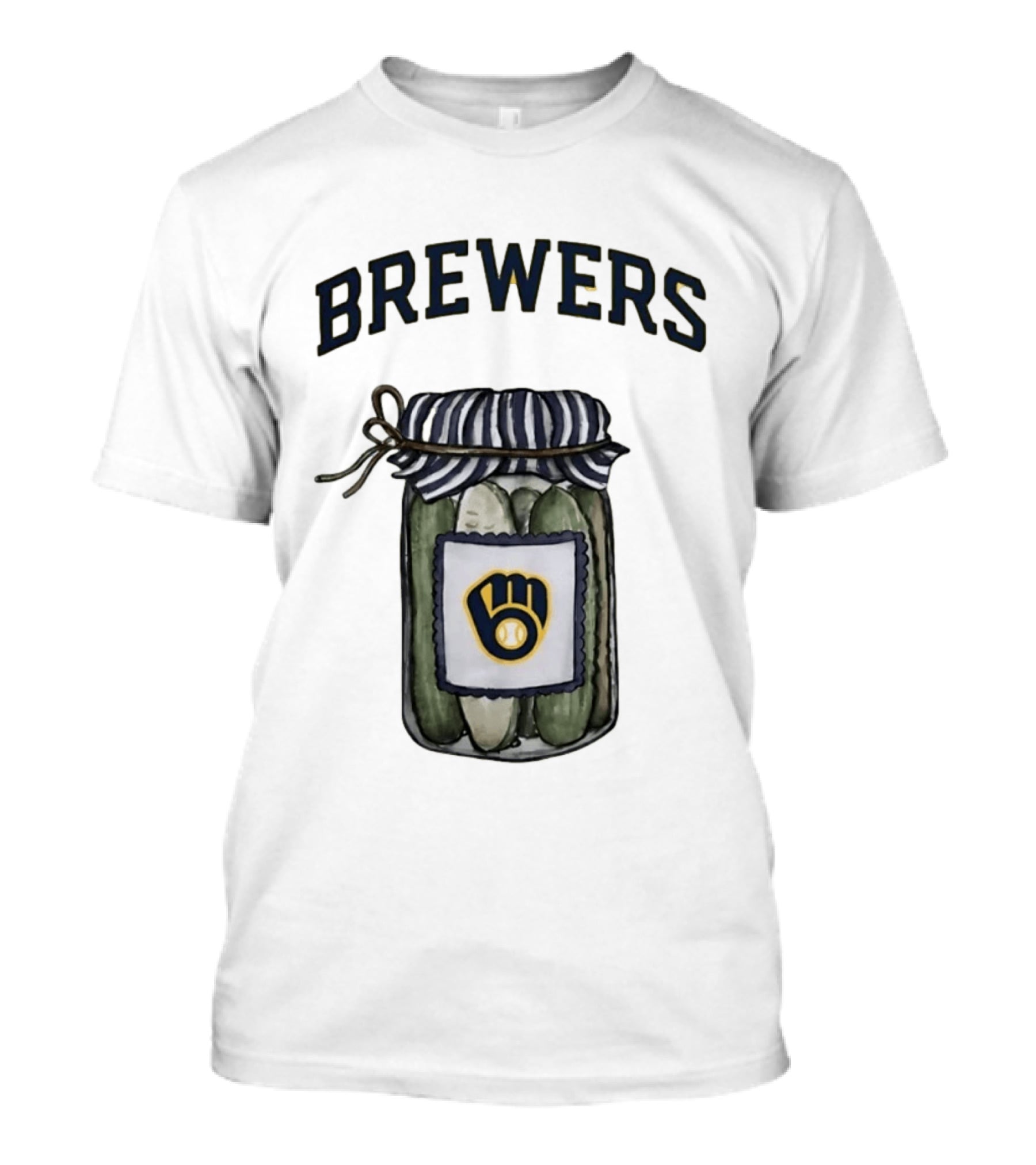 Milwaukee Brewers Pickle Jar MLB Baseball Brewers T-Shirt