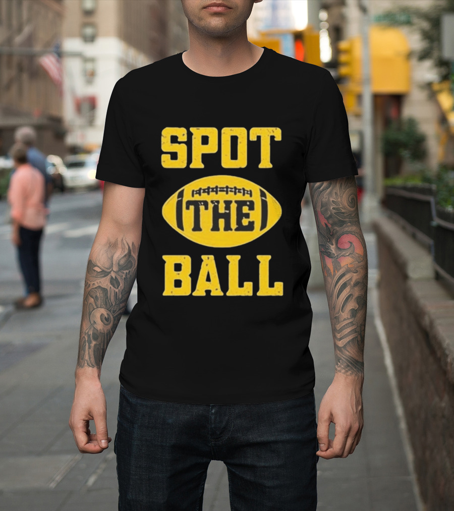 Spot The Ball LSU Football Yellow T-Shirt