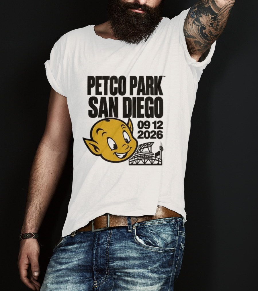 Petco Park San Diego Sep 12 2026 Event Icon With Stadium T-Shirt
