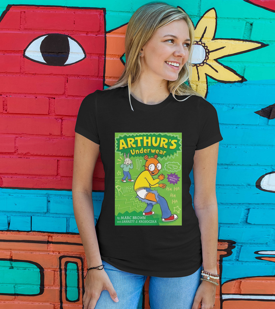 ARTHUR'S Underwear Graphic Novel By Marc Brown And Jarrett J. Krosoczka T-Shirt
