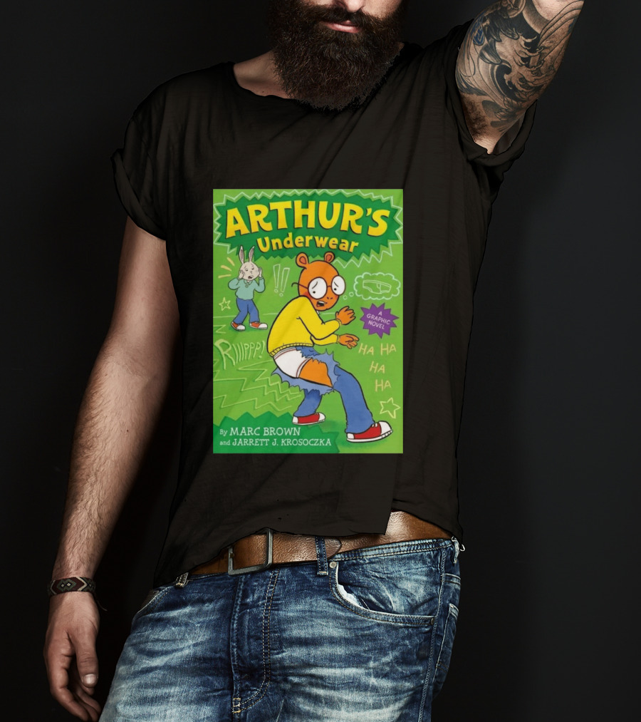 ARTHUR'S Underwear Graphic Novel By Marc Brown And Jarrett J. Krosoczka T-Shirt