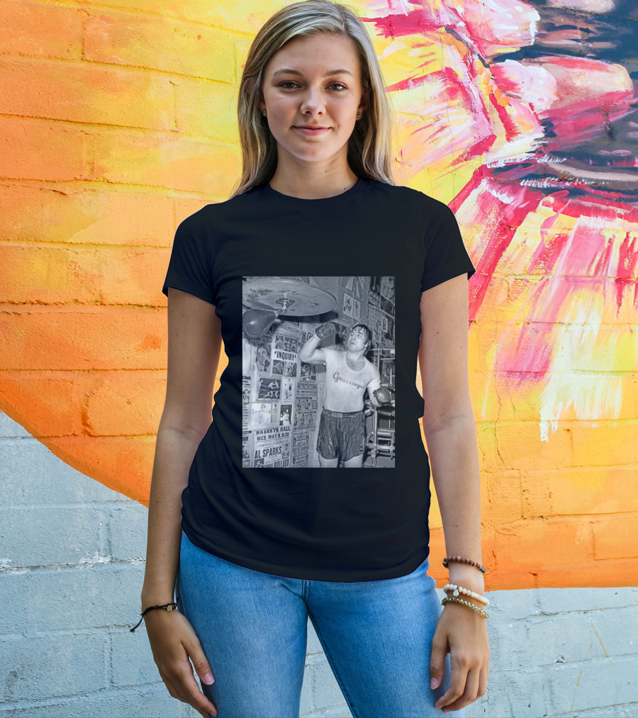 Boxing Legend George Chuvalo Training At Grossinger's Gym Historical Photograph T-Shirt