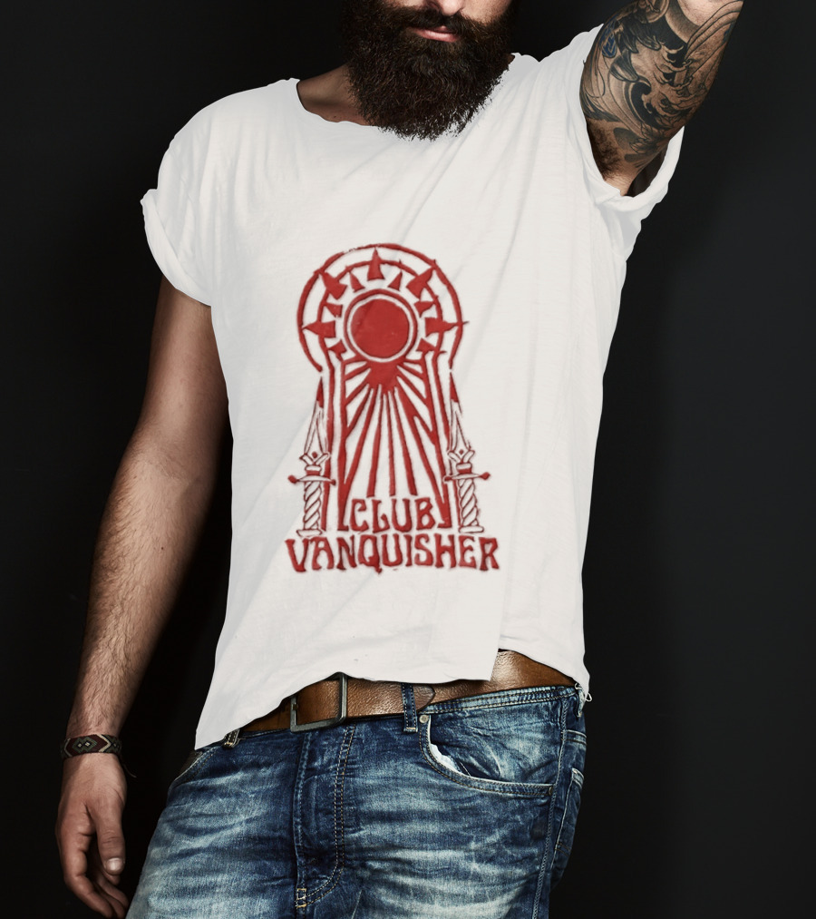 Club Vanquisher Sun With Daggers Red T-Shirt