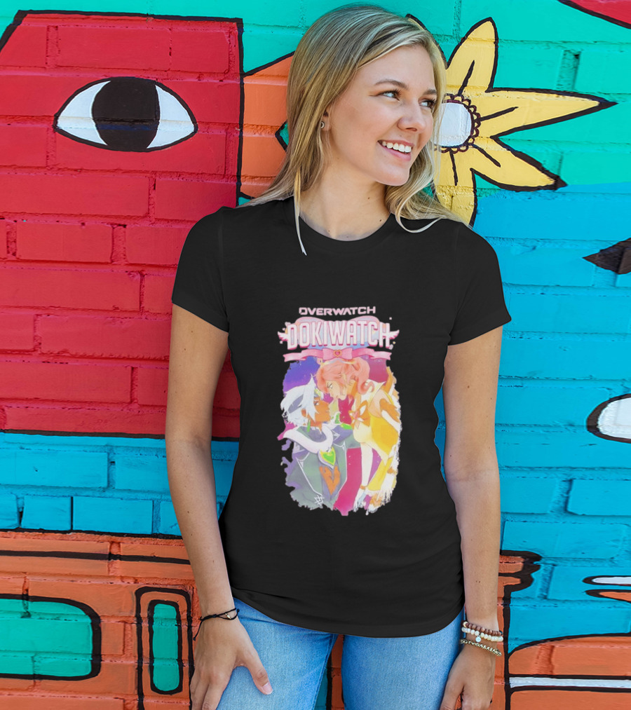 Overwatch Doki Anime Magical Girl Romance T-Shirt