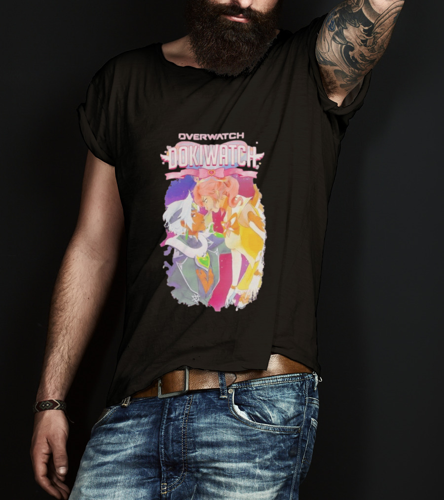 Overwatch Doki Anime Magical Girl Romance T-Shirt