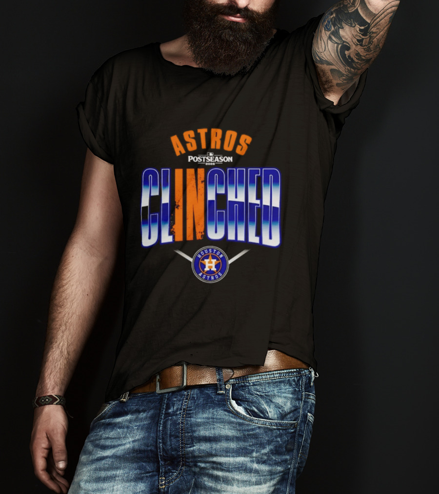 Houston Astros Postseason Clinched 2026 T-Shirt
