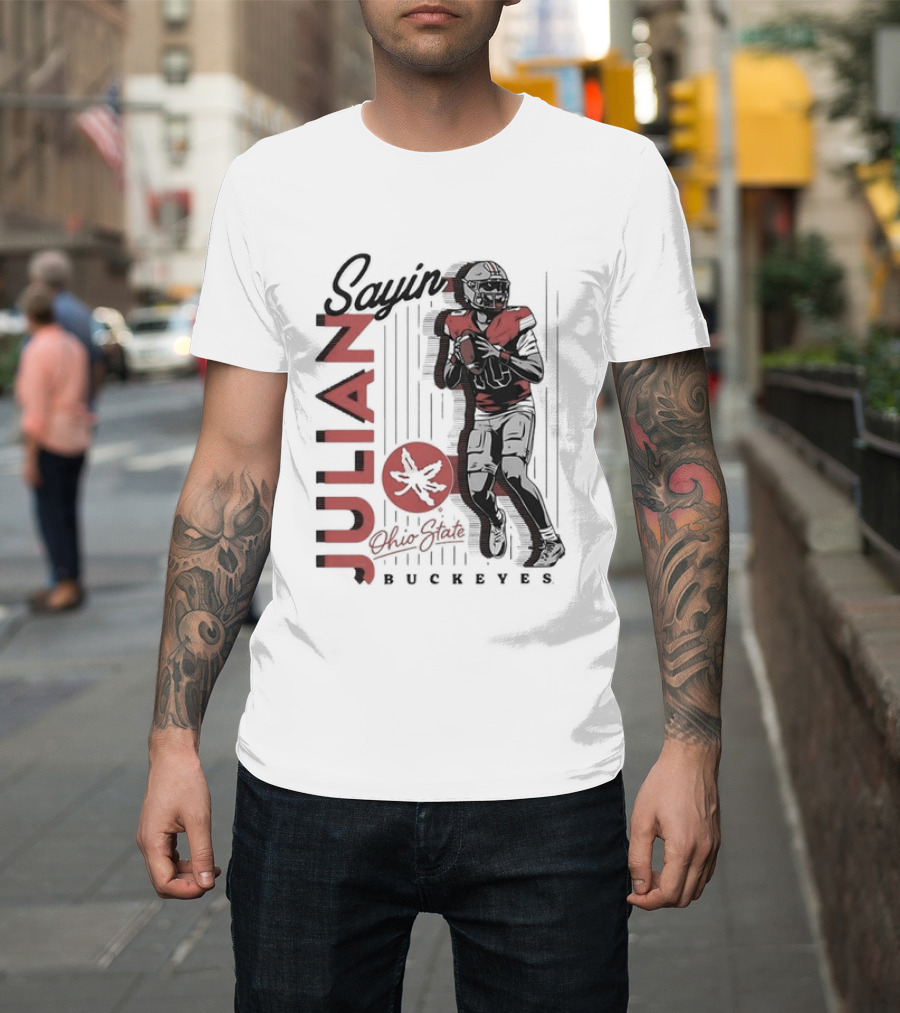 Julian Sayin Ohio State Buckeyes Football Ohio State T-Shirt
