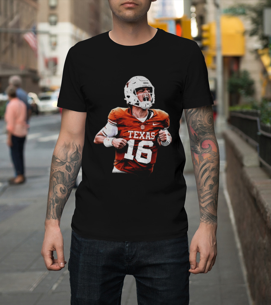 Arch Manning Texas Longhorns Comeback Victory Over OSU T-Shirt