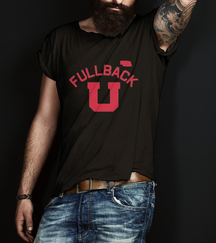 Nebraska Cornhuskers Fullback U Football Pride T-Shirt