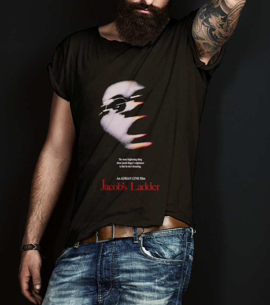 An Adrian Lyne Film Jacob's Ladder Psychological Horror T-Shirt