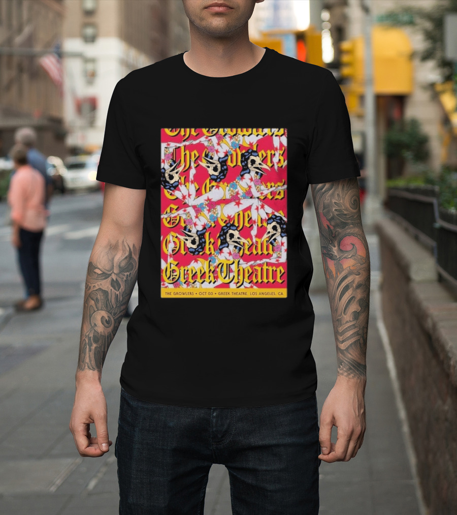 The Growlers Greek Theatre Los Angeles October 3 T-Shirt
