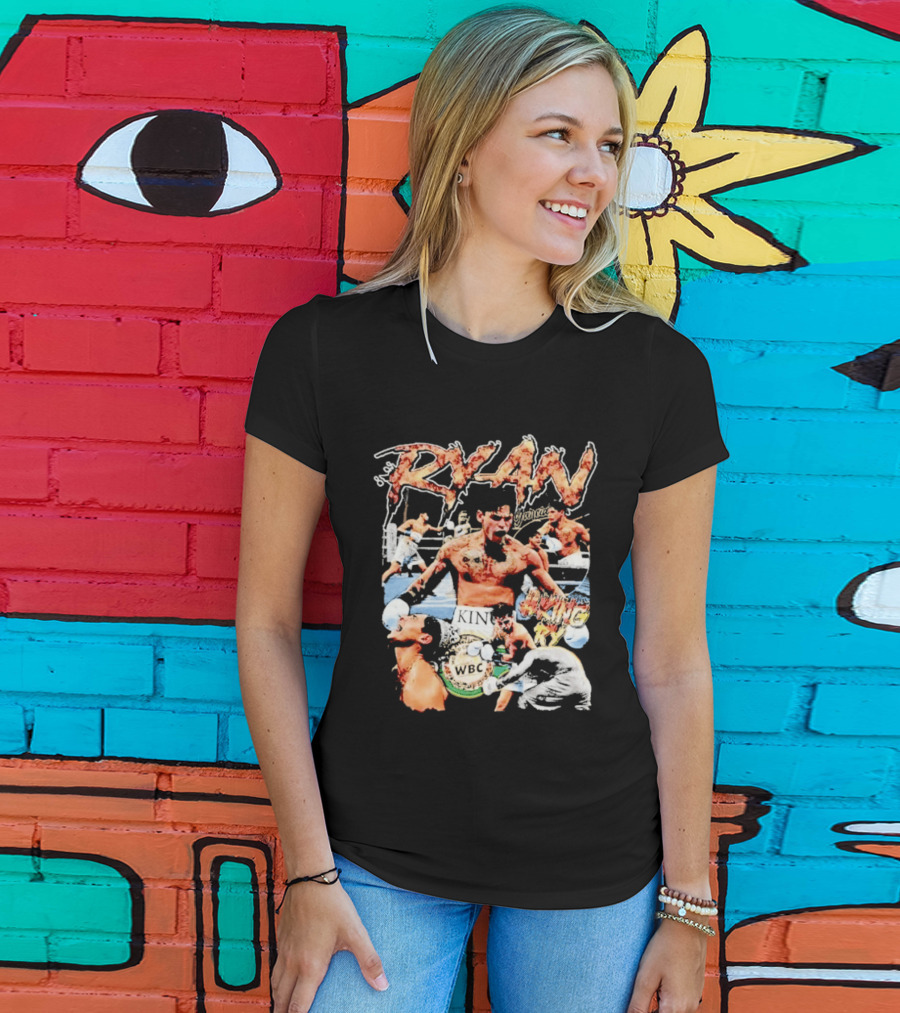 Ryan Garcia WBC Boxing Champion Explosive Action Montage T-Shirt