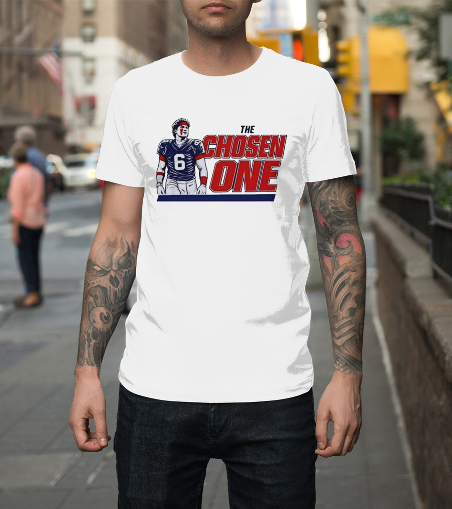 Baker Mayfield The Chosen One Tampa Bay Buccaneers Number 6 NFL Player T-Shirt