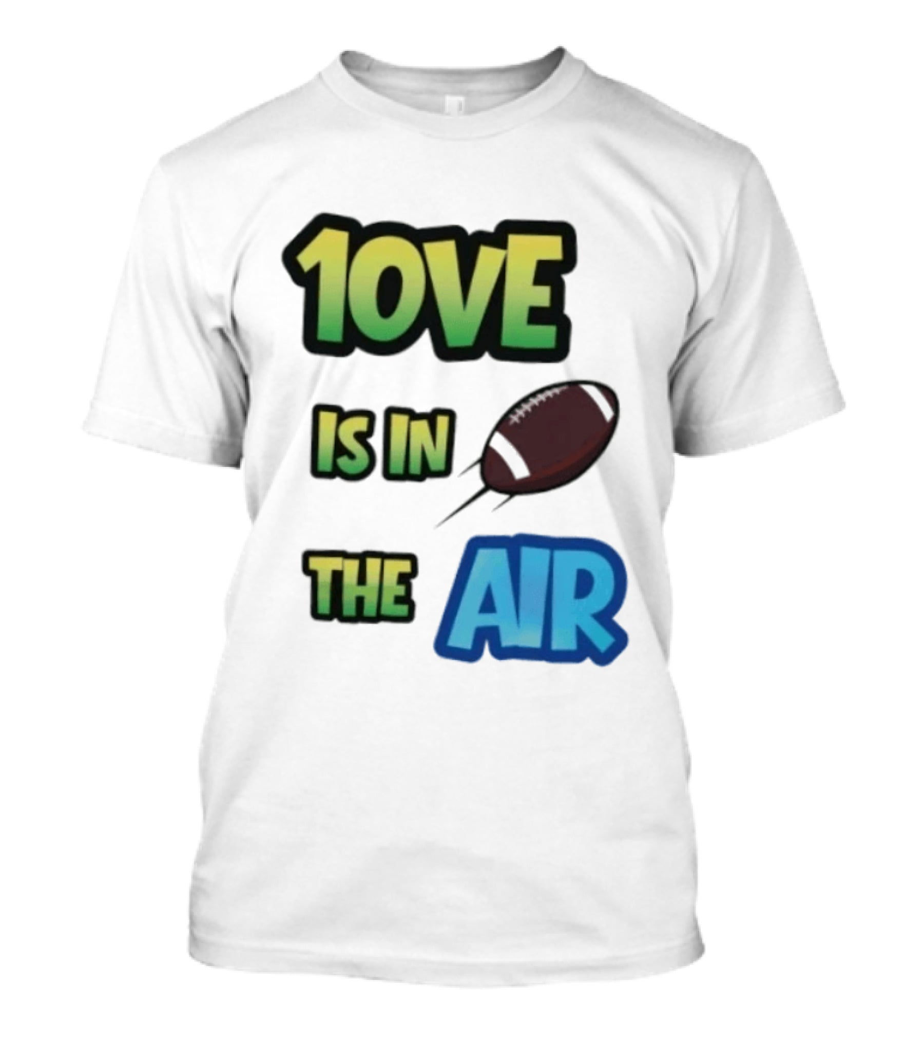 Jordan Love 1ove Is In The Air Green Bay Packers Football T-Shirt