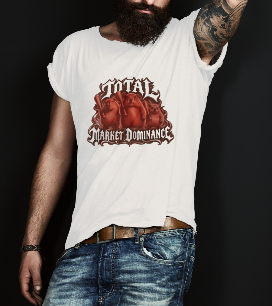 Total Market Dominance Groundhog Baseball Bats T-Shirt