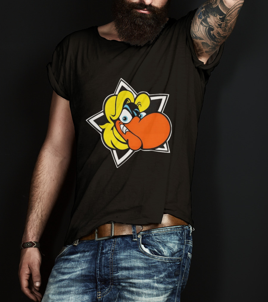 Looney Tunes Foghorn Leghorn Star Cartoon Character Face T-Shirt