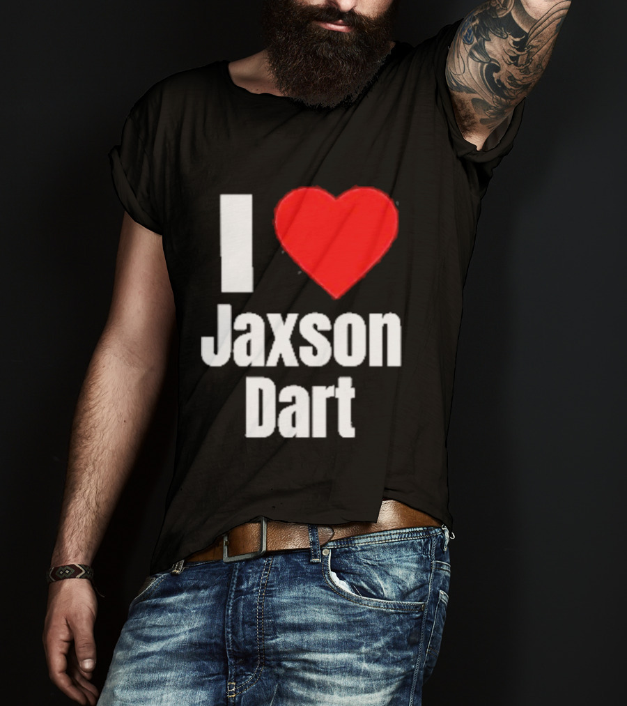 I Heart Jaxson Dart Fan Support T-Shirt