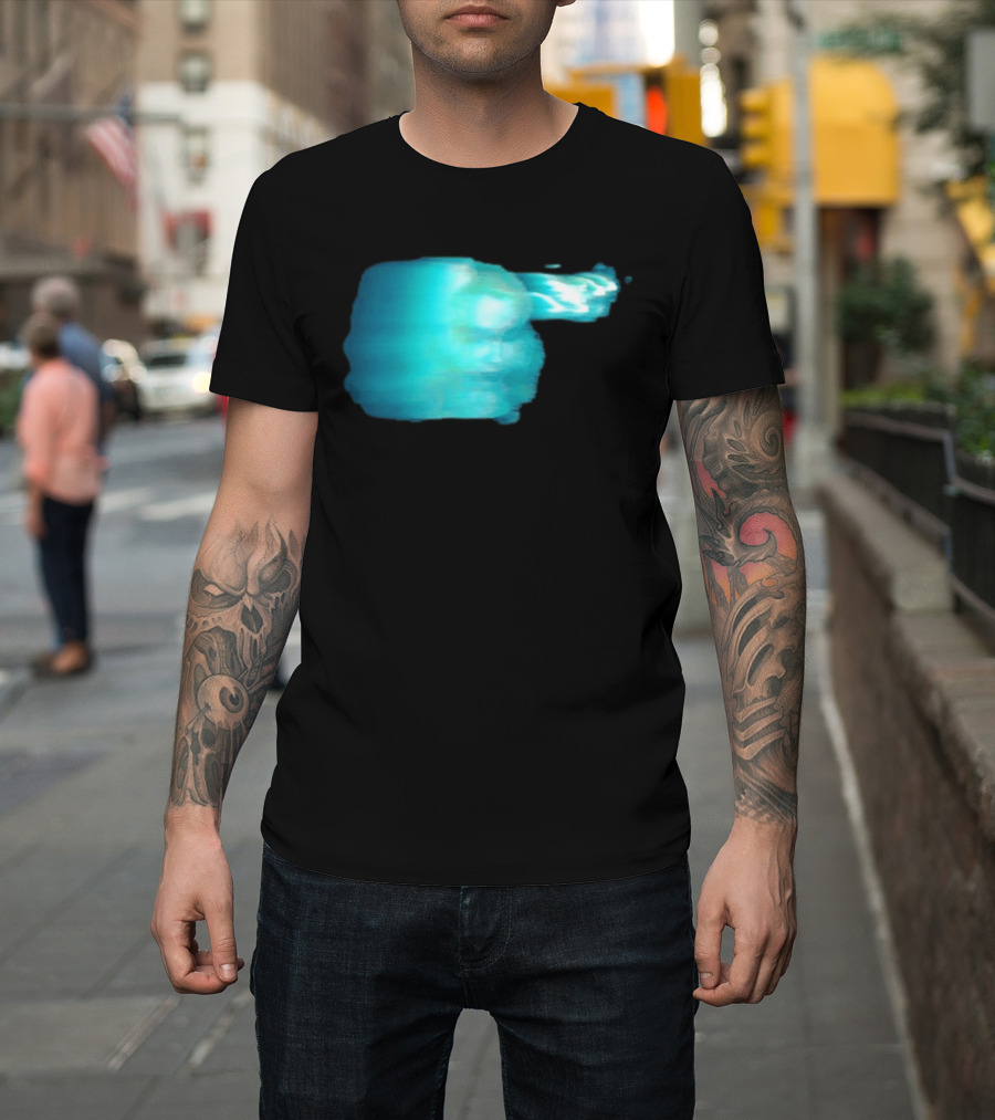 Phoebe Bridgers The Lost Tour 2026 Cyan Electric Aura T-Shirt