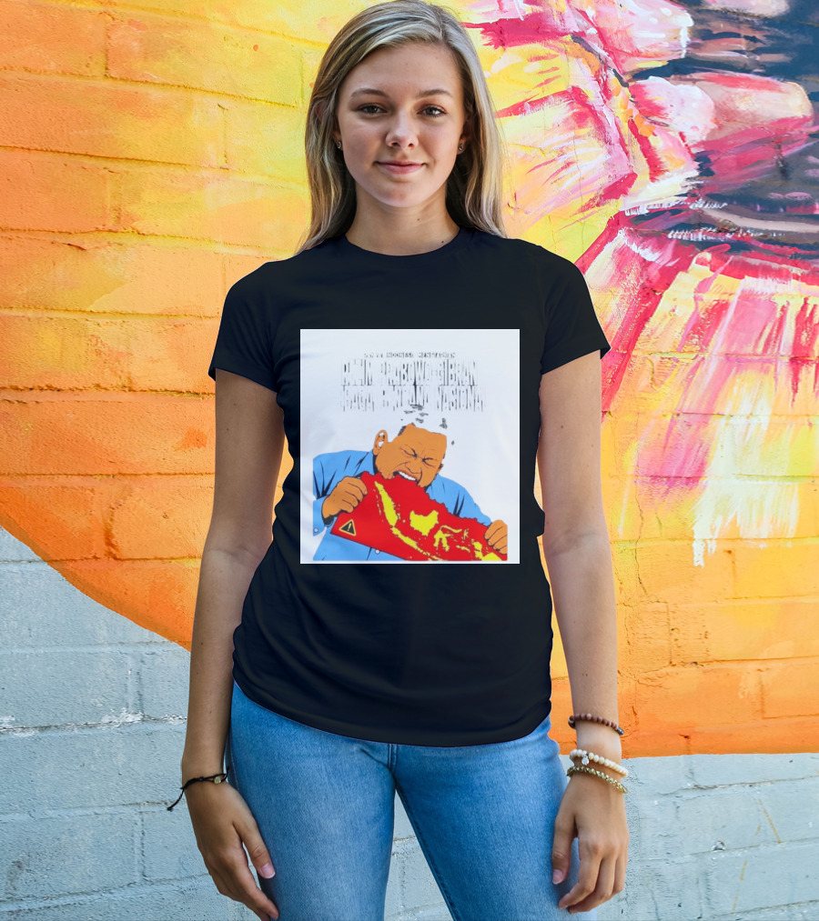 Rakyat Indonesia Menetapkan Rezim Prabowo Gibran Sebagai Bencana Nasional T-Shirt