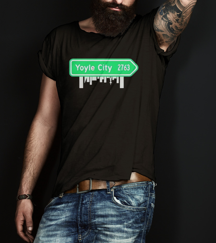 Yoyle City 2763 Road Sign Battle For Dream Island Series T-Shirt