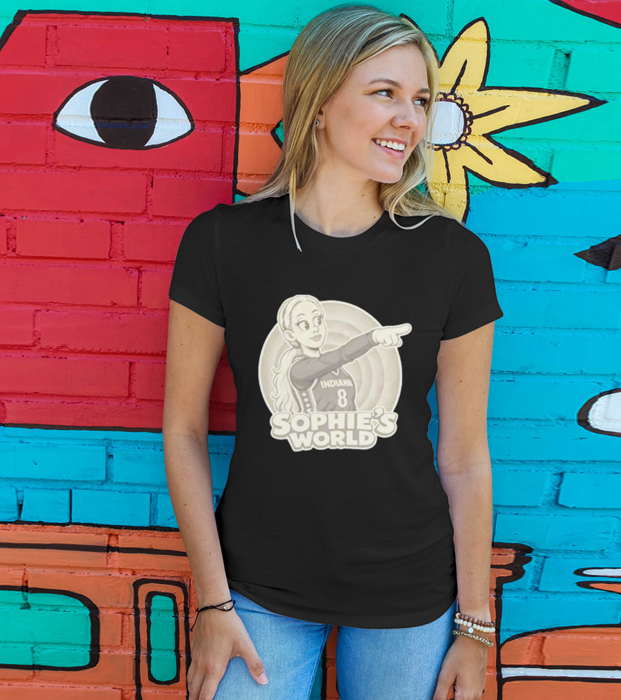 Indiana Fever Sophie's World 8 Basketball Swag T-Shirt