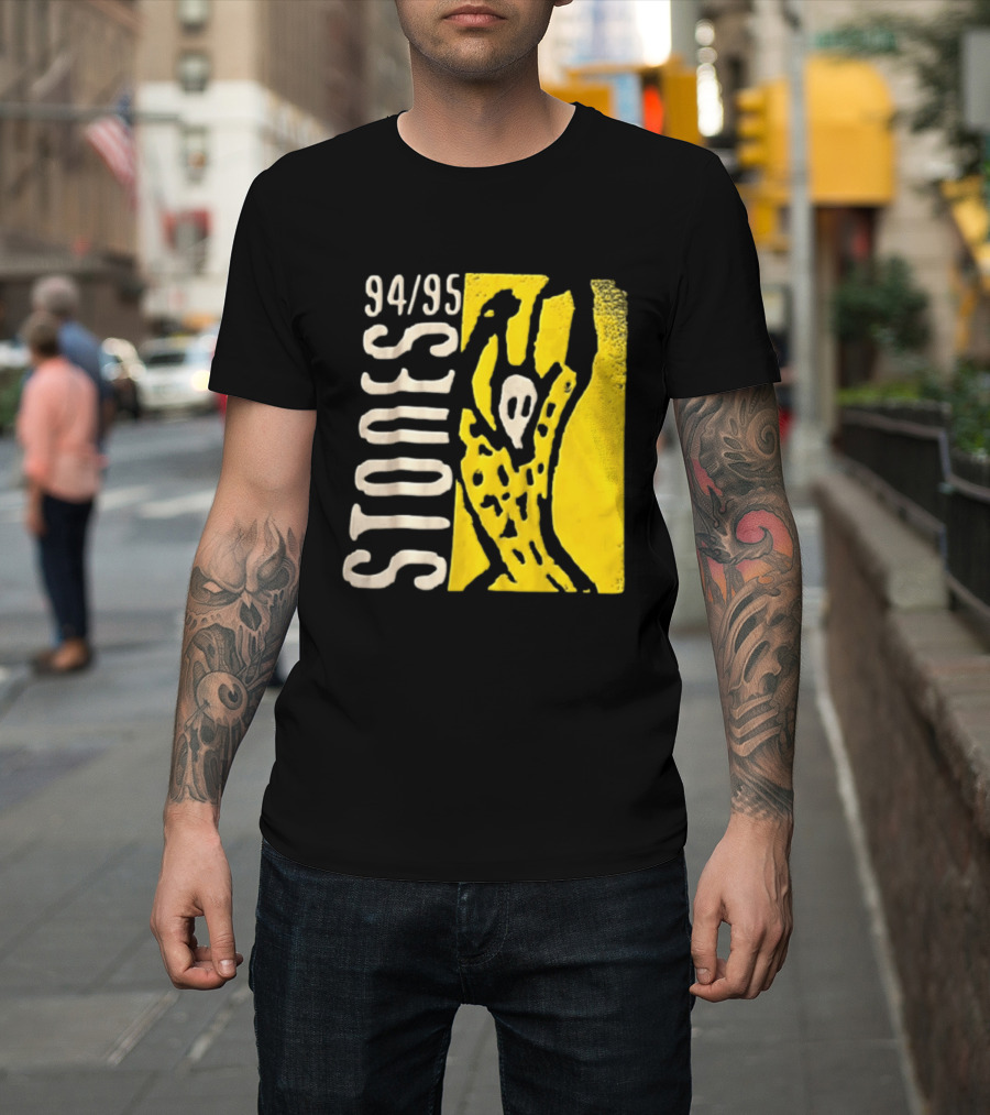 Stones 94 95 Yellow Voodoo Creature Sketch T-Shirt