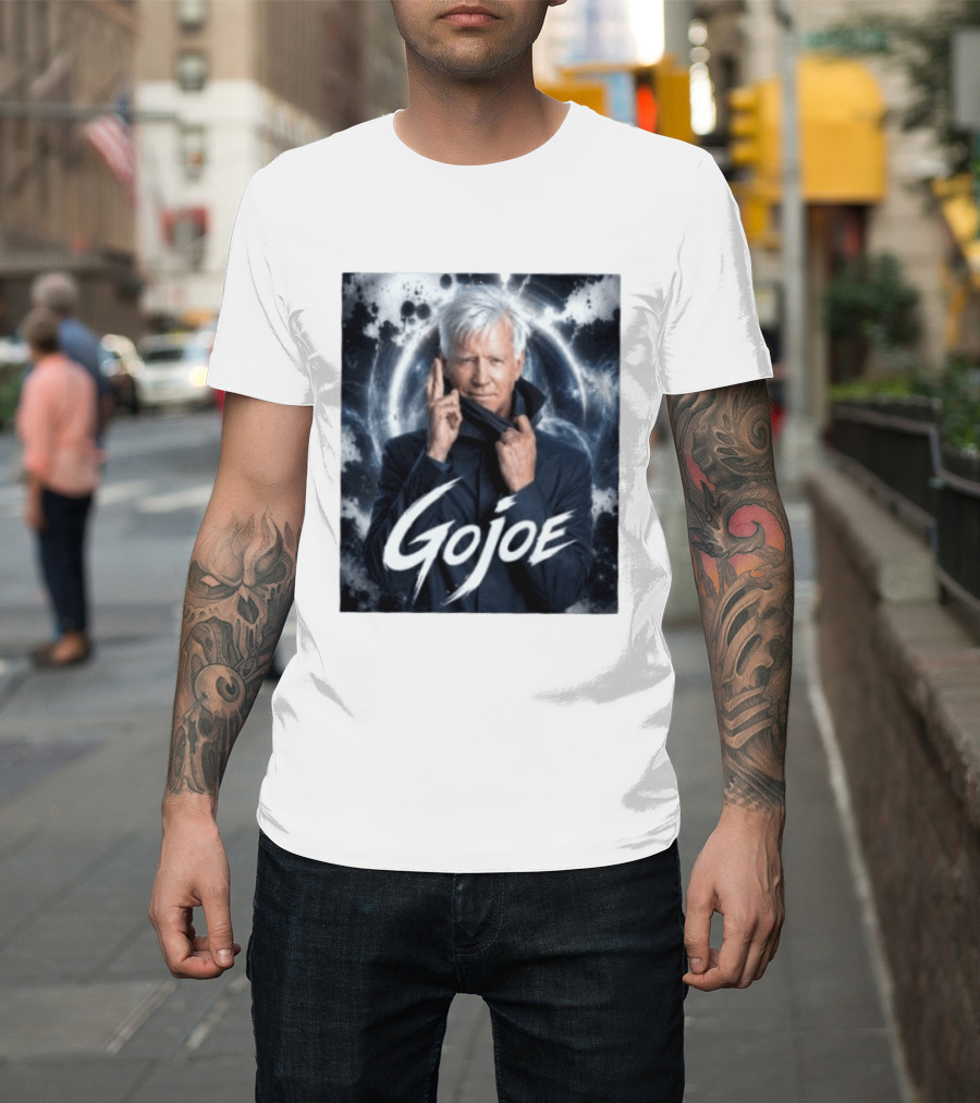 Joe Biden Gojoe Satoru Gojo Jujutsu Kaisen Mashup T-Shirt