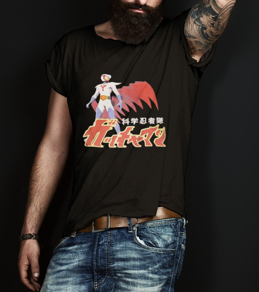 Ken The Eagle Science Ninja Team Gatchaman T-Shirt