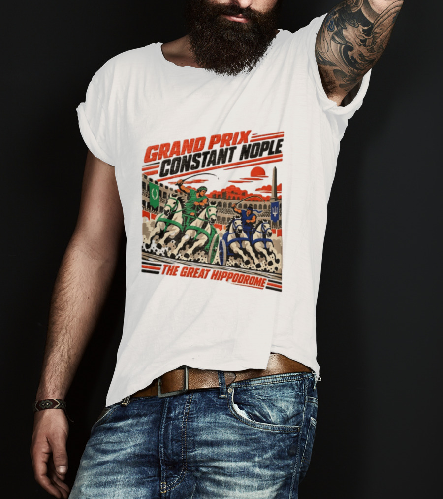 Grand Prix Constantinople Chariot Racers The Great Hippodrome T-Shirt