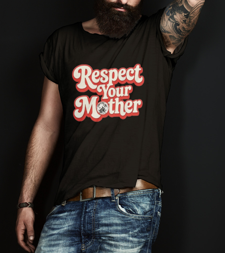 Respect Your Mother Soccer Ball 2026 T-Shirt