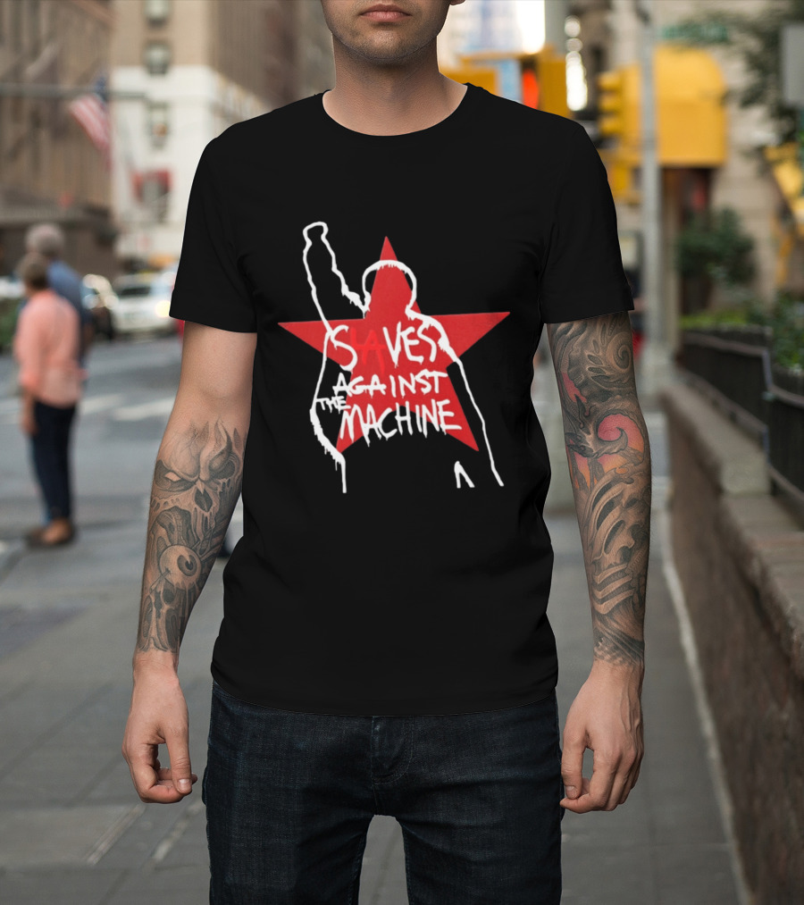 Saves Against The Machine Red Star T-Shirt