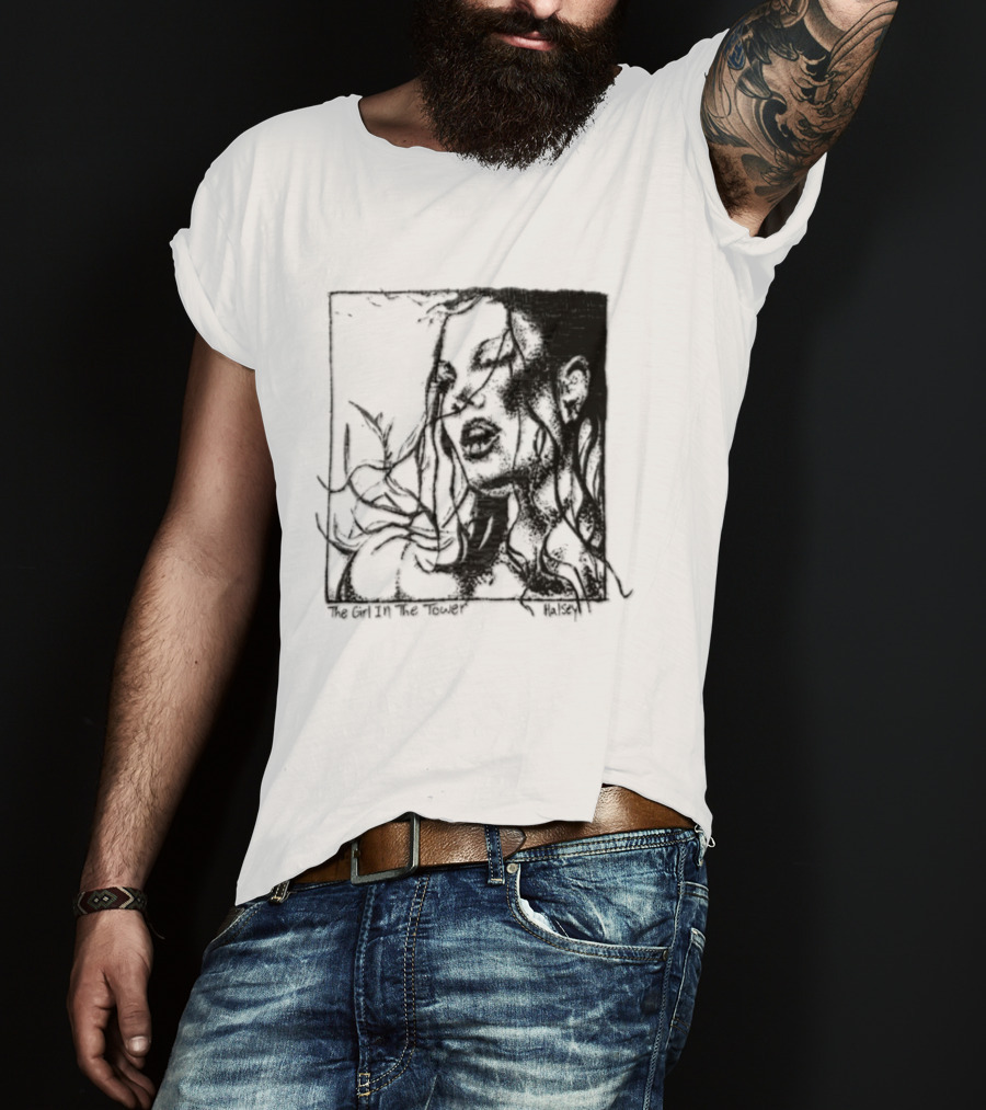 Halsey The Girl In The Tower Enchanted Forest Shadows T-Shirt