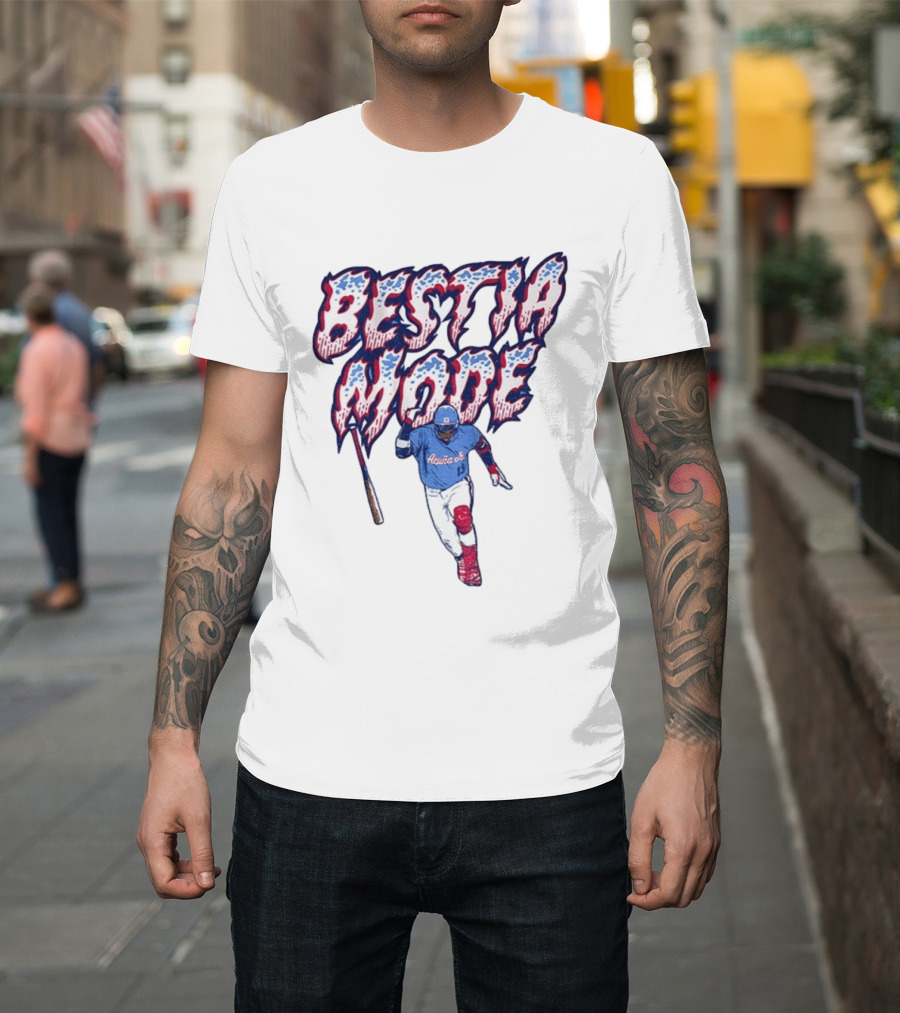 Ronald Acuña Jr Bestia Mode Baseball Atlanta Braves T-Shirt