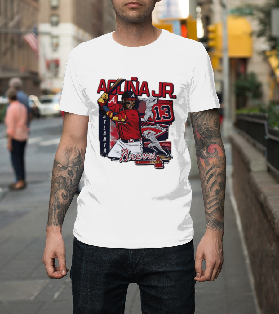 Ronald Acuna Jr. 13 Atlanta Braves 2026 Baseball MLB T-Shirt