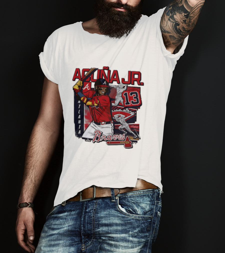 Ronald Acuna Jr. 13 Atlanta Braves 2026 Baseball MLB T-Shirt