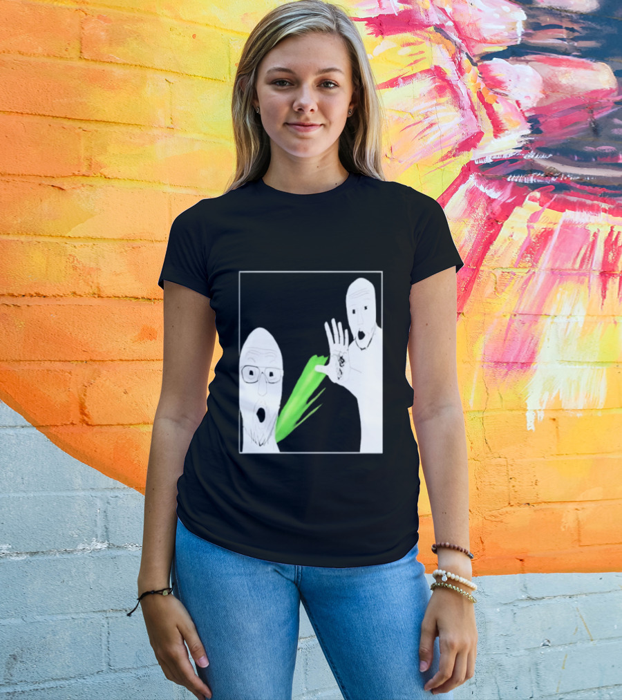 Soyjak Pointing Meme Wholesome Internet Reaction T-Shirt