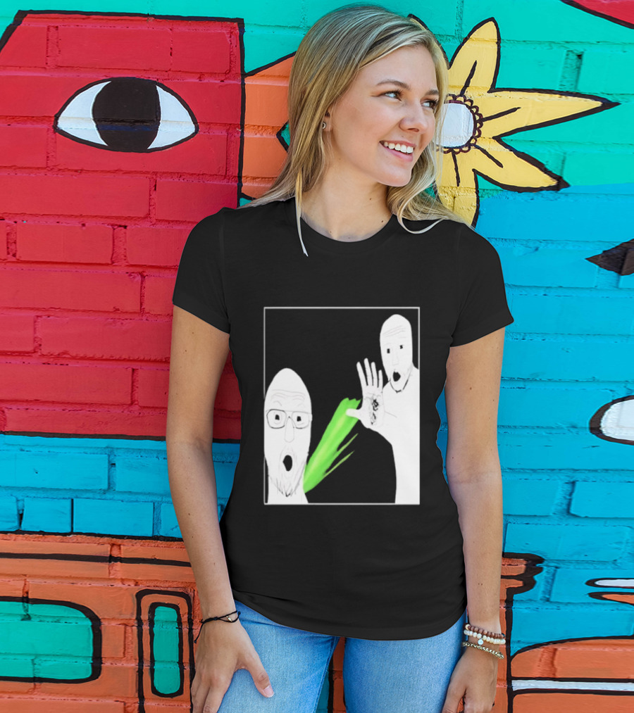 Soyjak Pointing Meme Wholesome Internet Reaction T-Shirt