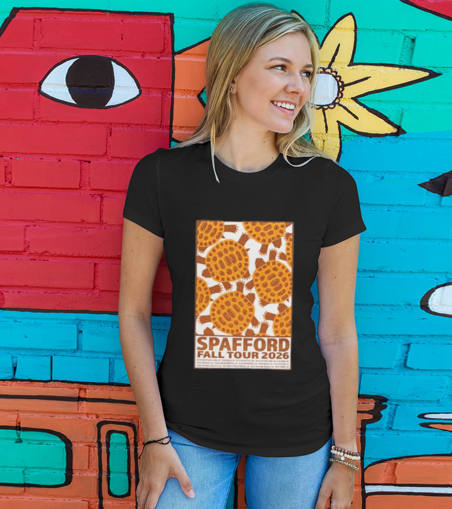 Spafford Fall Tour 2026 Turtles And Tour Dates T-Shirt
