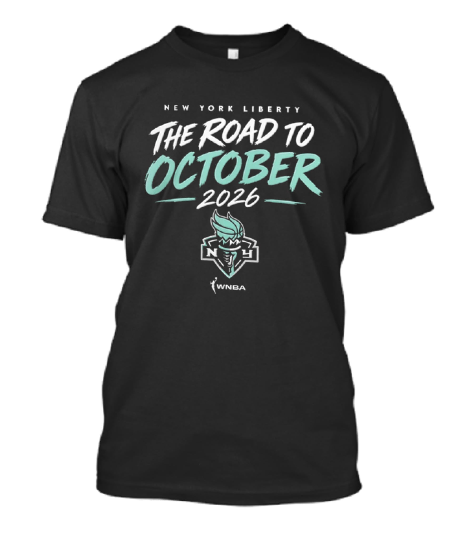 New York Liberty WNBA The Road To October 2026 T-Shirt
