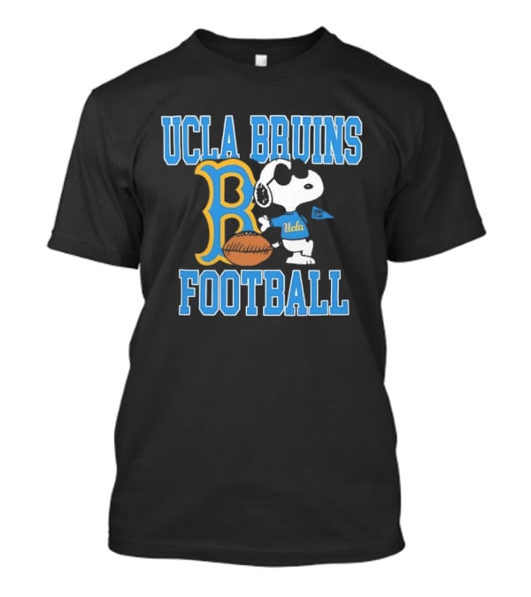 UCLA Bruins Football Snoopy Peanuts Eight Clap T-Shirt