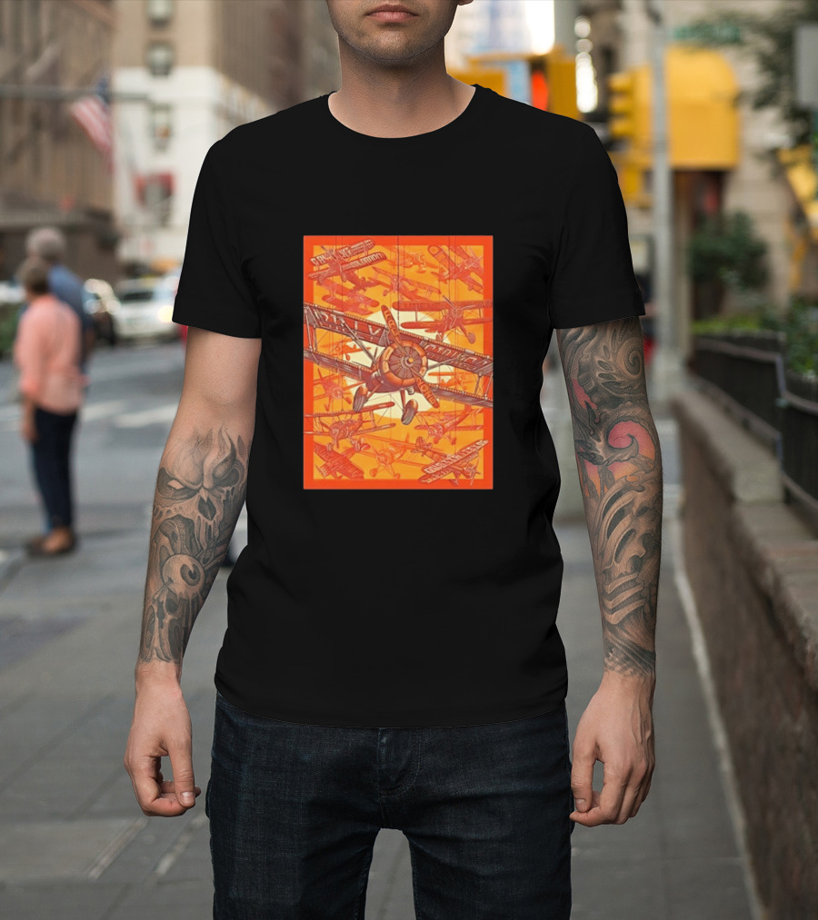 Biplane Airshow Eugene And Austin Adventure T-Shirt