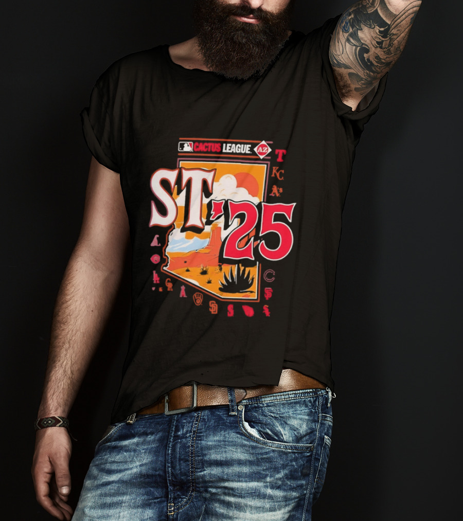 Cactus League 2025 Arizona Spring Training MLB AZ ST'25 T-Shirt