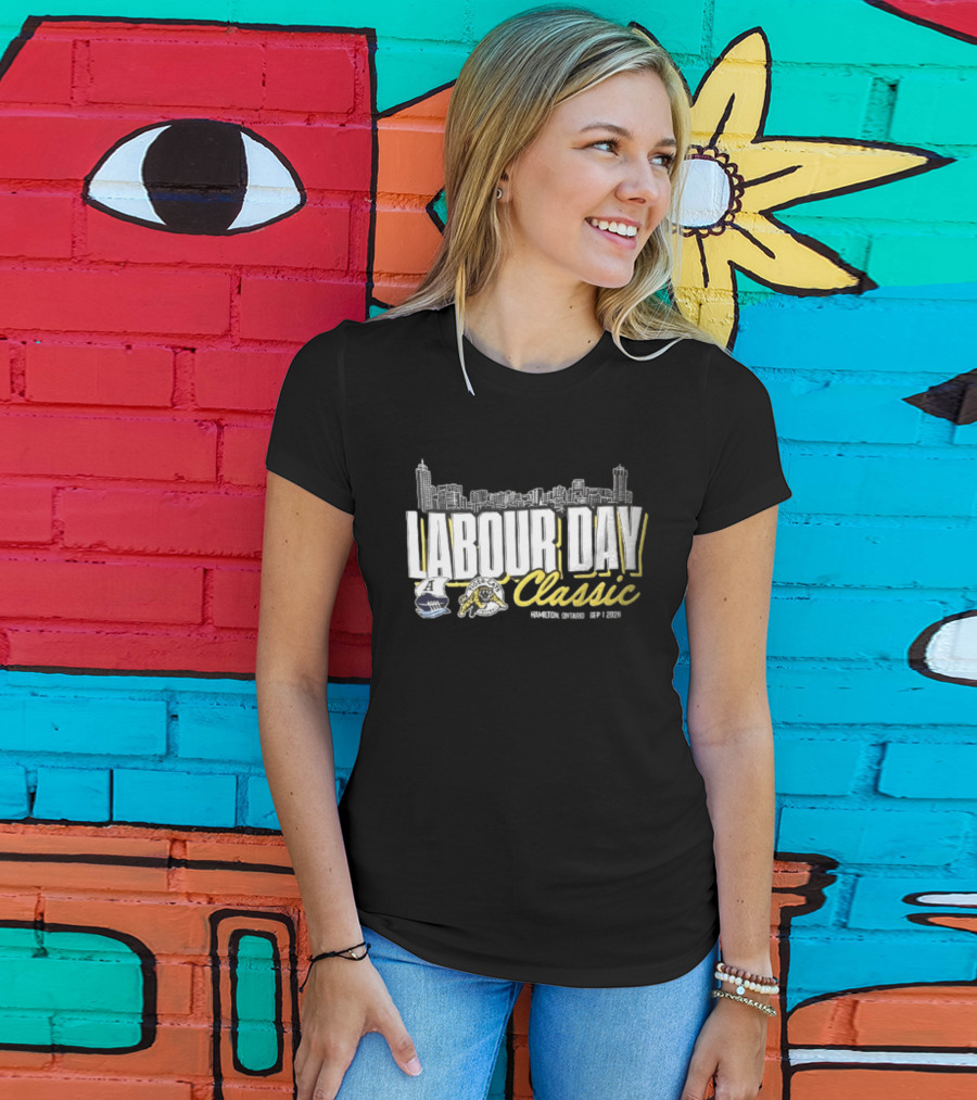 Toronto Argonauts Hamilton Tiger Cats Labour Day Classic 2026 Skyline Event T-Shirt