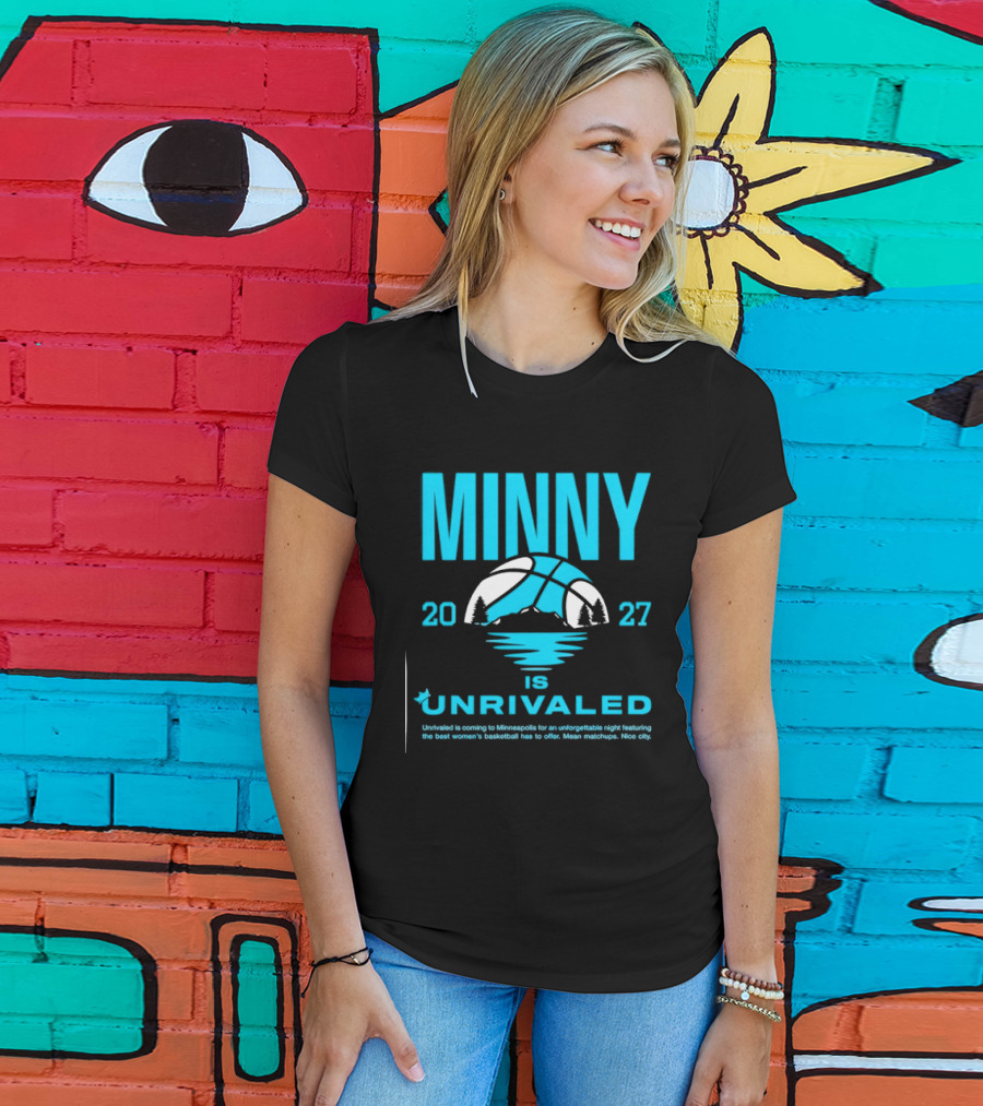 Minny 2027 Unrivaled Basketball Season 3 Bus Tour Event T-Shirt